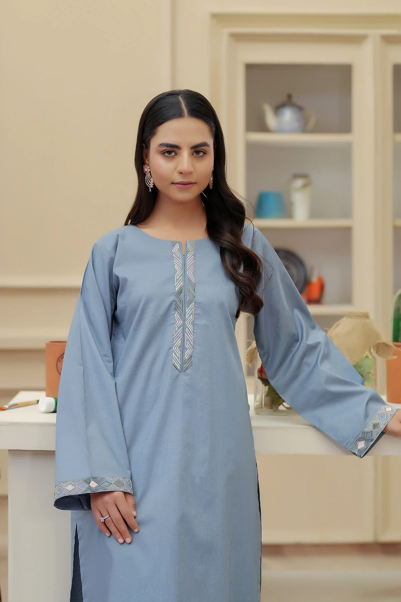 KW-114 | 2 Piece Stitched Lawn
